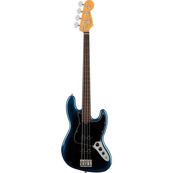 Fender American Professional II Jazz Bass Fretless-Guitar & Bass-Fender-Maple-Dark Night-Logans Pianos