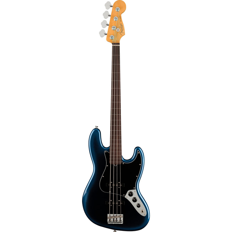 Fender American Professional II Jazz Bass Fretless-Guitar & Bass-Fender-Maple-Dark Night-Logans Pianos