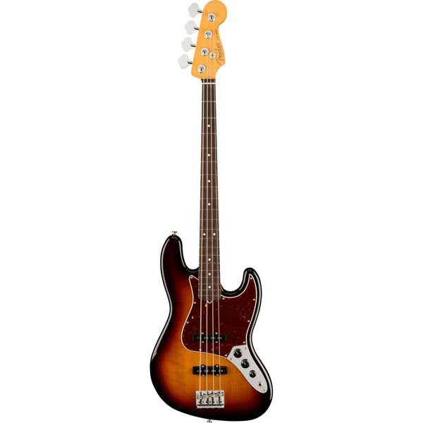 Fender American Professional II Jazz Bass-Guitar & Bass-Fender-Maple-Dark Night-Logans Pianos