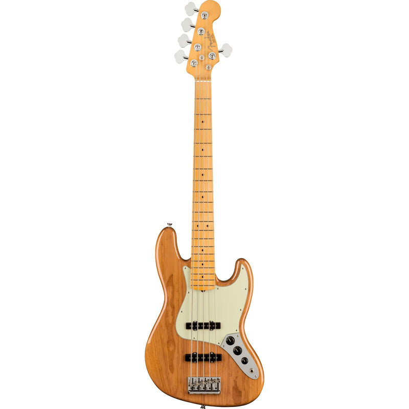 Fender American Professional II Jazz Bass V-Guitar & Bass-Fender-Maple-Roasted Pine-Logans Pianos