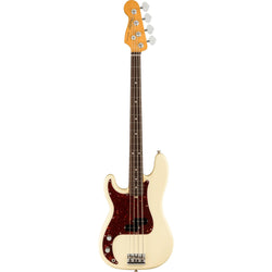 Fender American Professional II Precision Bass Left Handed-Guitar & Bass-Fender-Rosewood-Olympic White-Logans Pianos