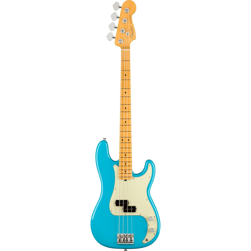 Fender American Professional II Precision Bass-Guitar & Bass-Fender-Maple-Miami Blue-Logans Pianos