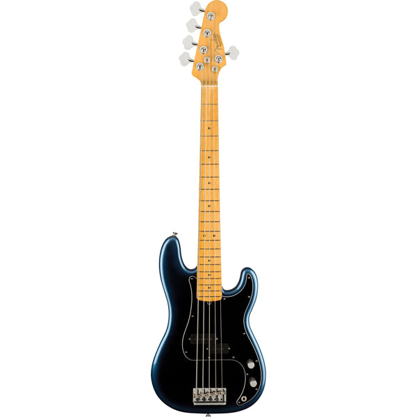Fender American Professional II Precision Bass V-Guitar & Bass-Fender-Maple-Dark Night-Logans Pianos