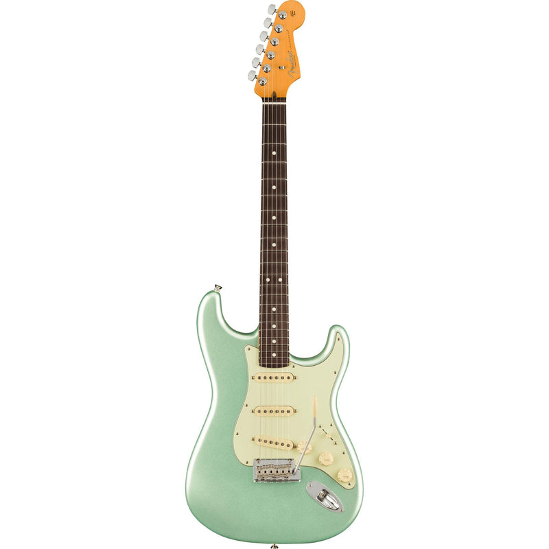 Fender American Professional II Stratocaster-Guitar & Bass-Fender-Rosewood-Mystic Surf Green-Logans Pianos