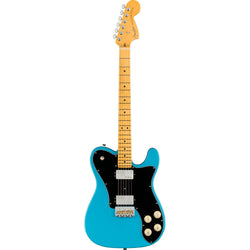 Fender American Professional II Telecaster Deluxe-Guitar & Bass-Fender-Maple-Miami Blue-Logans Pianos