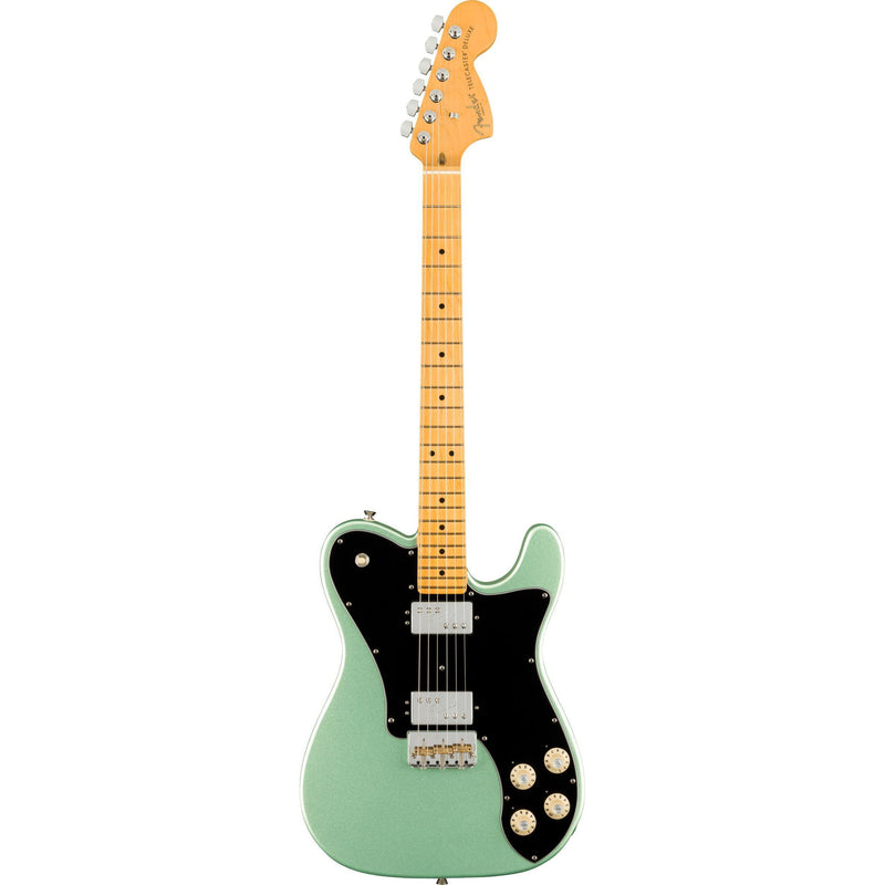 Fender American Professional II Telecaster Deluxe-Guitar & Bass-Fender-Maple-Mystic Surf Green-Logans Pianos