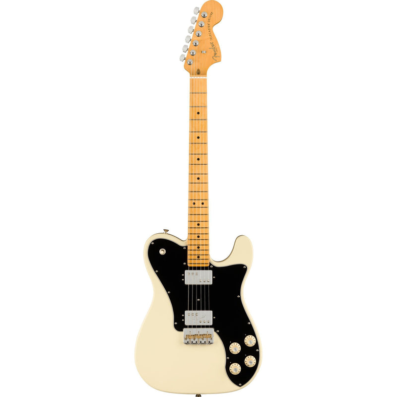 Fender American Professional II Telecaster Deluxe-Guitar & Bass-Fender-Maple-Olympic White-Logans Pianos