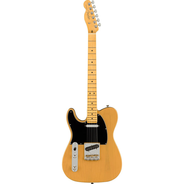 Fender American Professional II Telecaster Left Handed-Guitar & Bass-Fender-Maple-Butterscotch Blonde-Logans Pianos