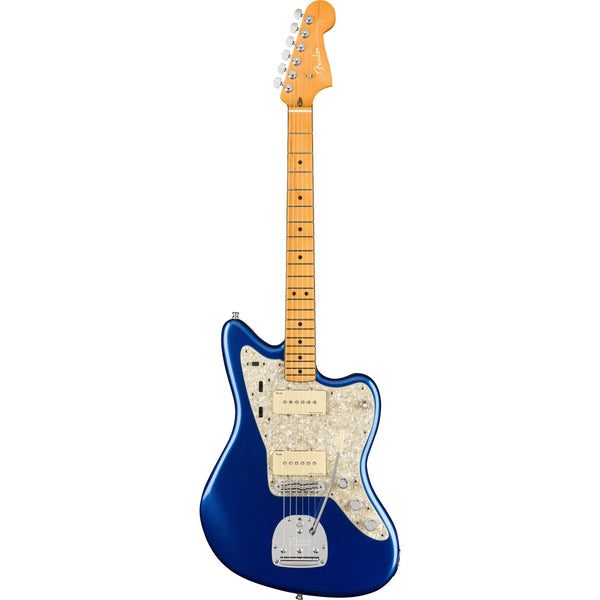 Fender American Ultra Jazzmaster Electric Guitar-Guitar & Bass-Fender-Maple-Cobra Blue-Logans Pianos
