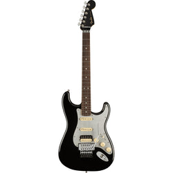 Fender American Ultra Luxe Stratocaster Floyd Rose HSS Electric Guitar-Guitar & Bass-Fender-Rosewood-Mystic Black-Logans Pianos