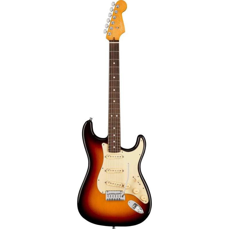 Fender American Ultra Stratocaster Electric Guitar-Guitar & Bass-Fender-Rosewood-Ultraburst-Logans Pianos