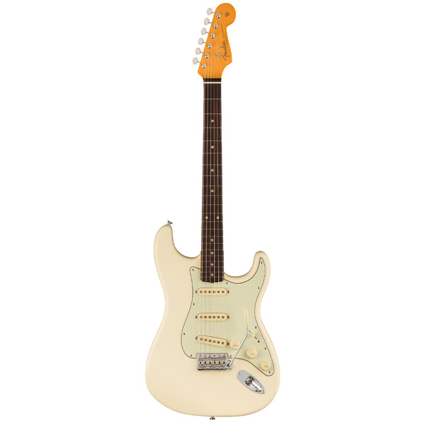 Fender American Vintage II 61 Strat Electric Guitar-Guitar & Bass-Fender-Olympic White-Logans Pianos