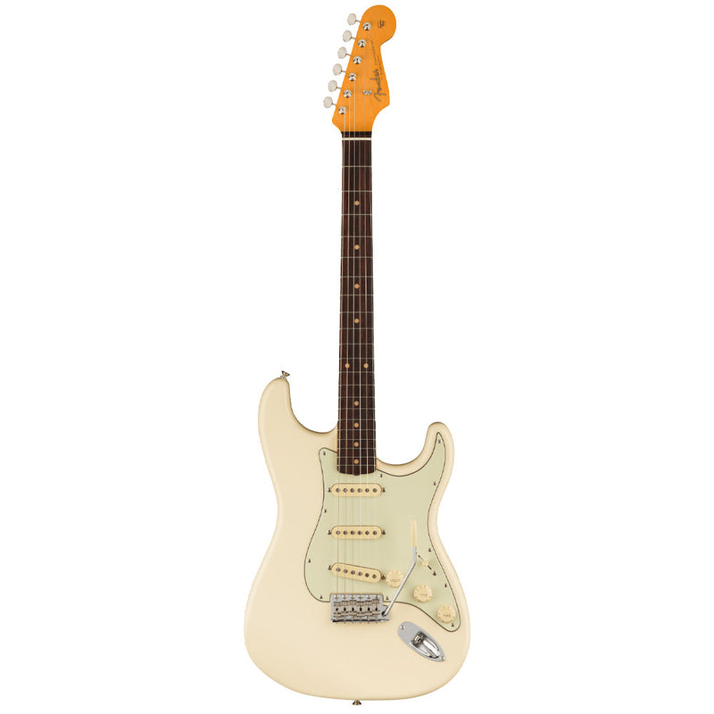 Fender American Vintage II 61 Stratocaster Electric Guitar-Guitar & Bass-Fender-Olympic White-Logans Pianos