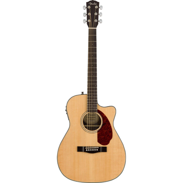 Fender CC-140SCE Acoustic Electric Guitar-Guitar & Bass-Fender-Natural-Logans Pianos