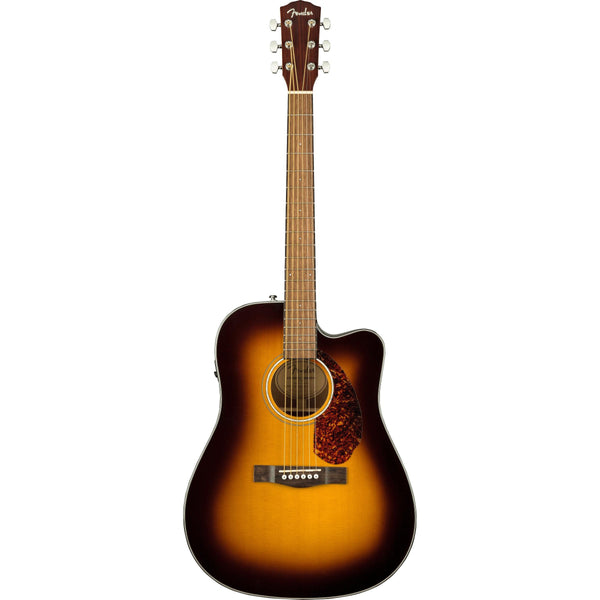 Fender CD-140SCE Acoustic Electric Guitar-Guitar & Bass-Fender-Natural-Logans Pianos