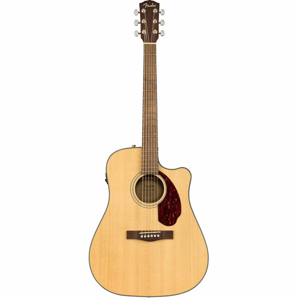 Fender CD-140SCE Acoustic Electric Guitar-Guitar & Bass-Fender-Natural-Logans Pianos