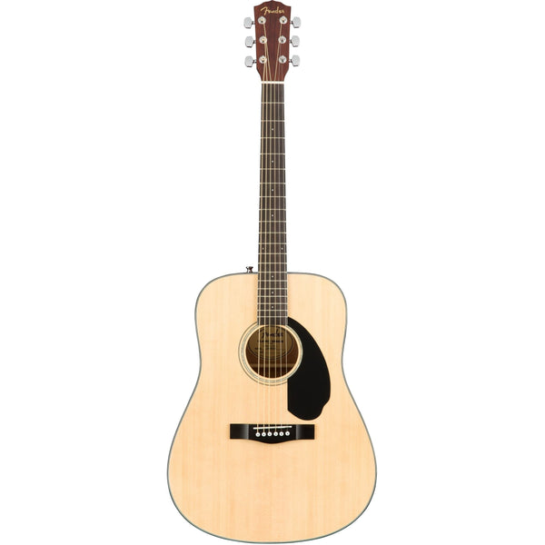 Fender CD-60S Acoustic Guitar-Guitar & Bass-Fender-Natural-Logans Pianos