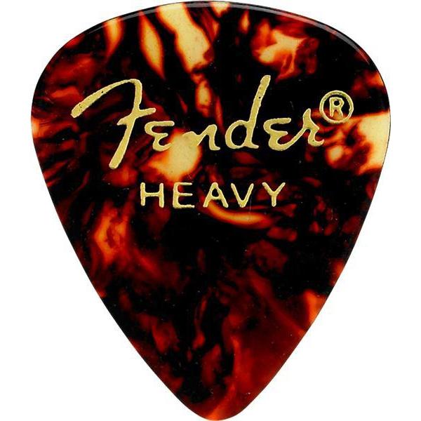 Fender Classic Guitar Picks - 12 Pack-Guitar & Bass-Fender-Heavy-Logans Pianos