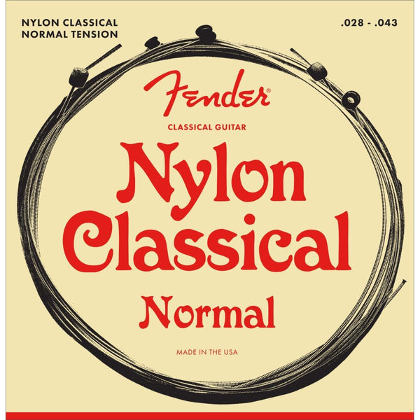 Fender Classical/Nylon Guitar Strings-Guitar & Bass-Fender-Tie End .028 - .043-Logans Pianos