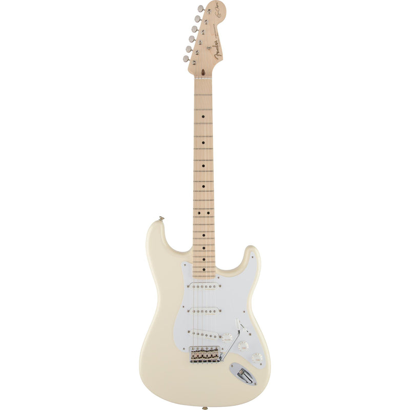 Fender Eric Clapton Stratocaster Electric Guitar-Guitar & Bass-Fender-Maple-Olympic White-Logans Pianos