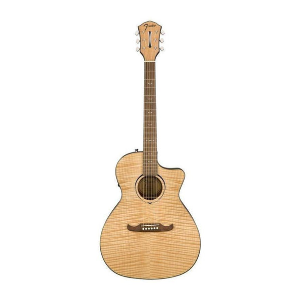 Fender FA-345CE Auditorium Acoustic Guitar-Guitar & Bass-Fender-Tea-Burst-Logans Pianos