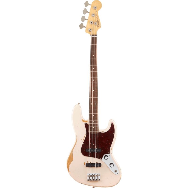 Fender Flea Jazz Bass-Guitar & Bass-Fender-Shell Pink-Logans Pianos