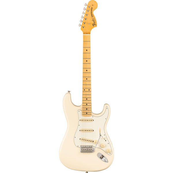 Fender JV Modified '60s Stratocaster Electric Guitar-Guitar & Bass-Fender-Olympic White-Logans Pianos