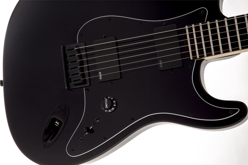 Fender Jim Root Stratocaster Electric Guitar-Guitar & Bass-Fender-Flat Black-Logans Pianos
