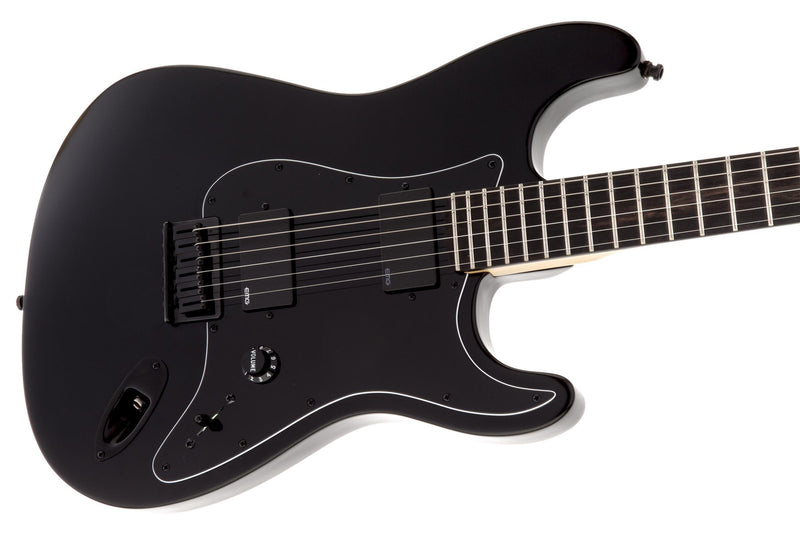 Fender Jim Root Stratocaster Electric Guitar-Guitar & Bass-Fender-Flat Black-Logans Pianos