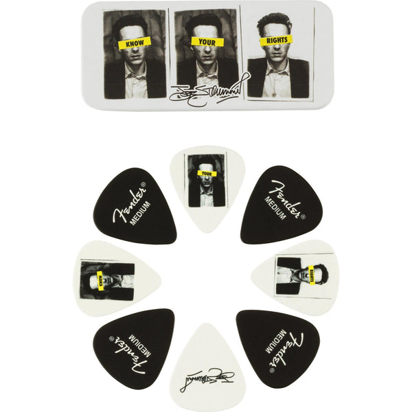 Fender Joe Strummer Pick Tin - 8 Pack-Guitar & Bass-Fender-Logans Pianos