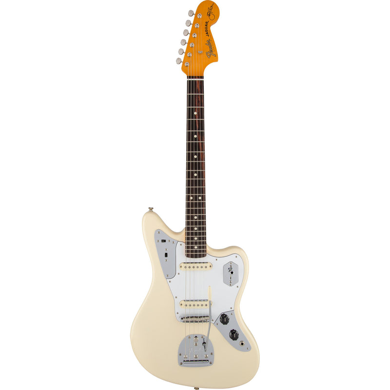 Fender Johnny Marr Jaguar Electric Guitar-Guitar & Bass-Fender-Olympic White-Logans Pianos