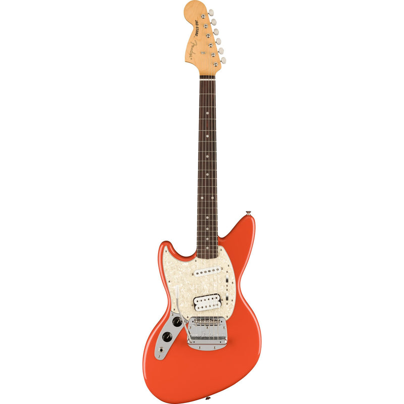 Fender Kurt Cobain Jagstang Left Handed Electric Guitar-Guitar & Bass-Fender-Fiesta Red-Logans Pianos