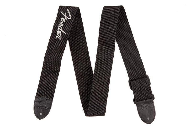 Fender Logo Strap-Guitar & Bass-Fender-White-Logans Pianos