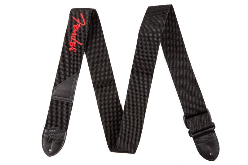 Fender Logo Strap-Guitar & Bass-Fender-White-Logans Pianos