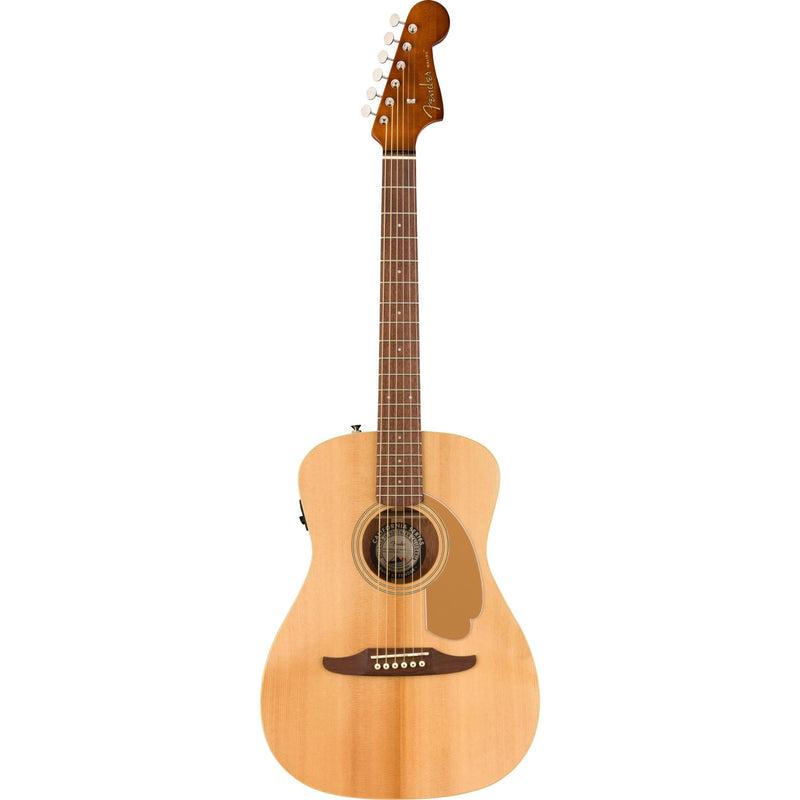 Fender Malibu Player Acoustic Electric Guitar-Guitar & Bass-Fender-Natural-Logans Pianos