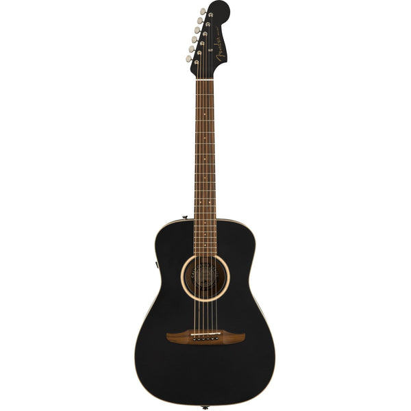 Fender Malibu Special Acoustic Electric Guitar-Guitar & Bass-Fender-Matte Black-Logans Pianos