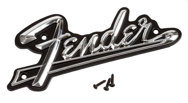 Fender Mid 60s Black Panel Amp Logo-Guitar & Bass-Fender-Logans Pianos