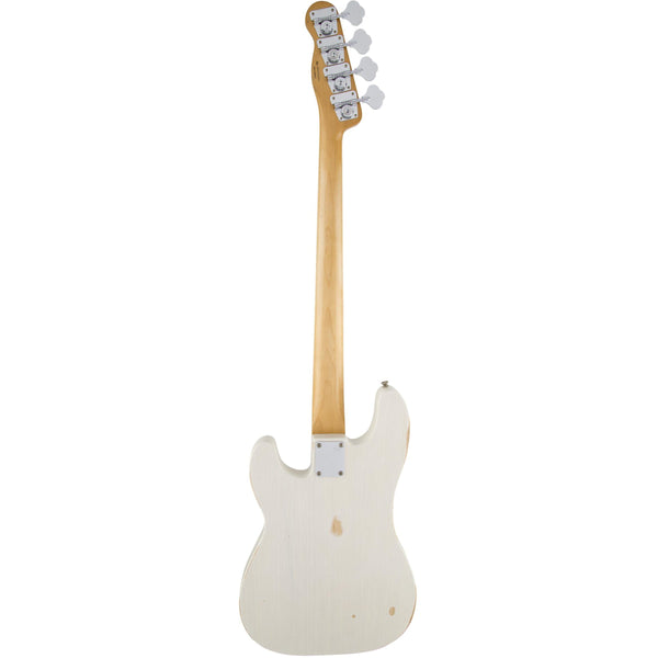 Fender Mike Dirnt Road Worn Precision Bass-Guitar & Bass-Fender-White Blonde-Logans Pianos