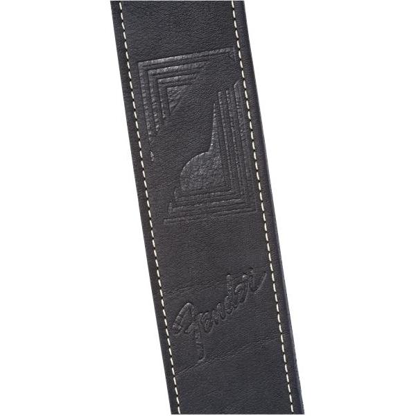 Fender Monogrammed Leather Guitar Strap-Guitar & Bass-Fender-Logans Pianos