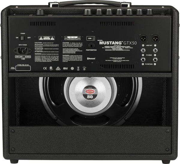 Fender Mustang GTX50 Guitar Amp-Guitar & Bass-Fender-Logans Pianos