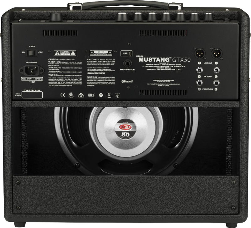 Fender Mustang GTX50 Guitar Amp-Guitar & Bass-Fender-Logans Pianos