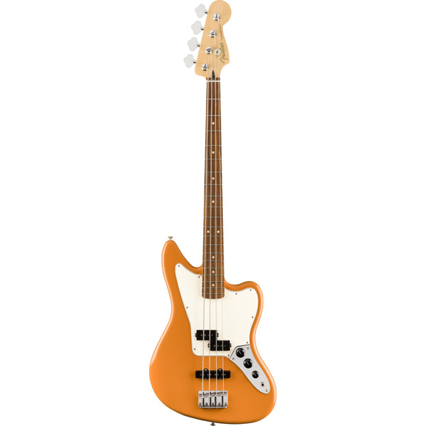 Fender Player Jaguar Bass-Guitar & Bass-Fender-Pau Ferro-Capri Orange-Logans Pianos