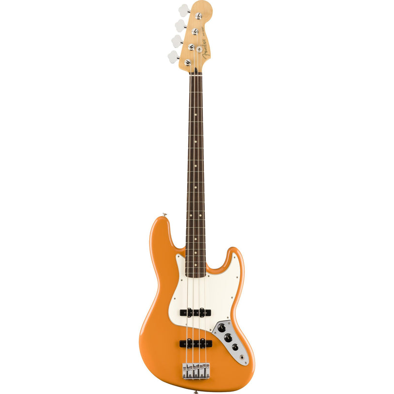 Fender Player Jazz Bass-Guitar & Bass-Fender-Pau Ferro-Capri Orange-Logans Pianos