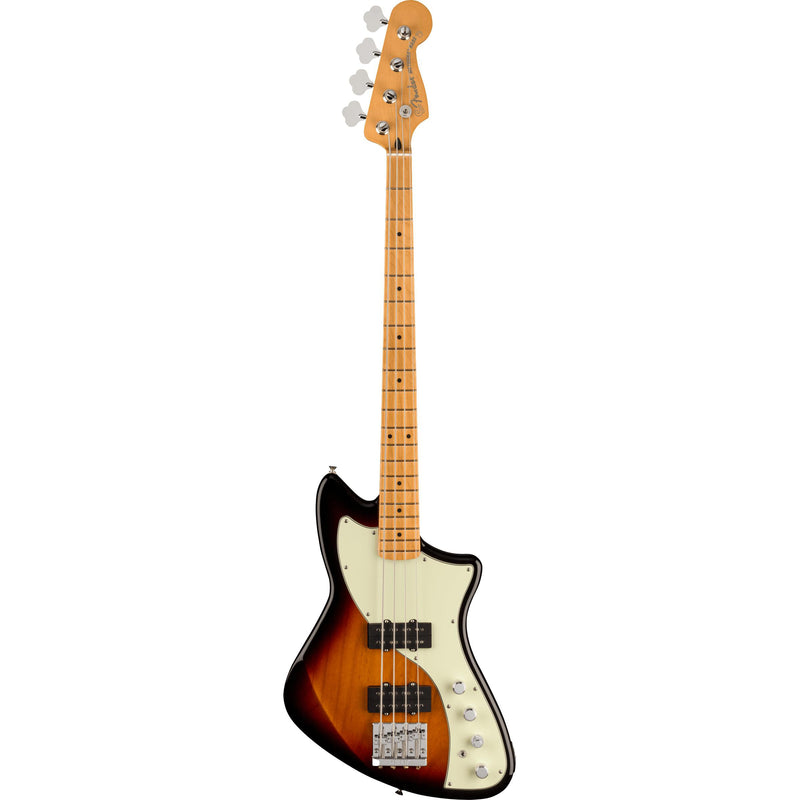 Fender Player Plus Active Meteora Bass-Guitar & Bass-Fender-Maple-3-Color Sunburst-Logans Pianos