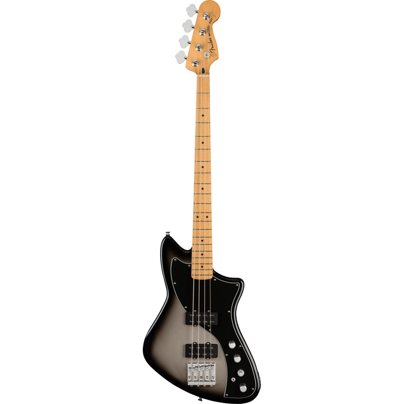 Fender Player Plus Active Meteora Bass-Guitar & Bass-Fender-Maple-Silverburst-Logans Pianos