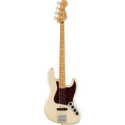 Fender Player Plus Jazz Bass-Guitar & Bass-Fender-Maple-Olympic Pearl-Logans Pianos