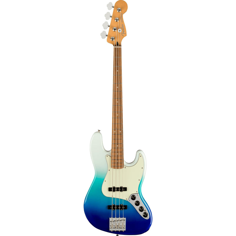 Fender Player Plus Jazz Bass-Guitar & Bass-Fender-Pau Ferro-Belair Blue-Logans Pianos