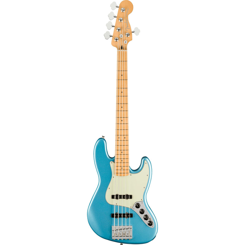 Fender Player Plus Jazz Bass V-Guitar & Bass-Fender-Maple-Opal Spark-Logans Pianos
