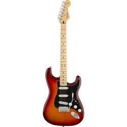 Fender Player Stratocaster Plus Top-Guitar & Bass-Fender-Maple-Aged Cherry Burst-Logans Pianos