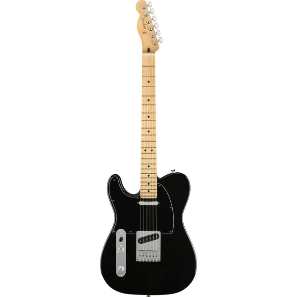 Fender Player Telecaster Left Handed Electric Guitar-Guitar & Bass-Fender-Maple-Black-Logans Pianos